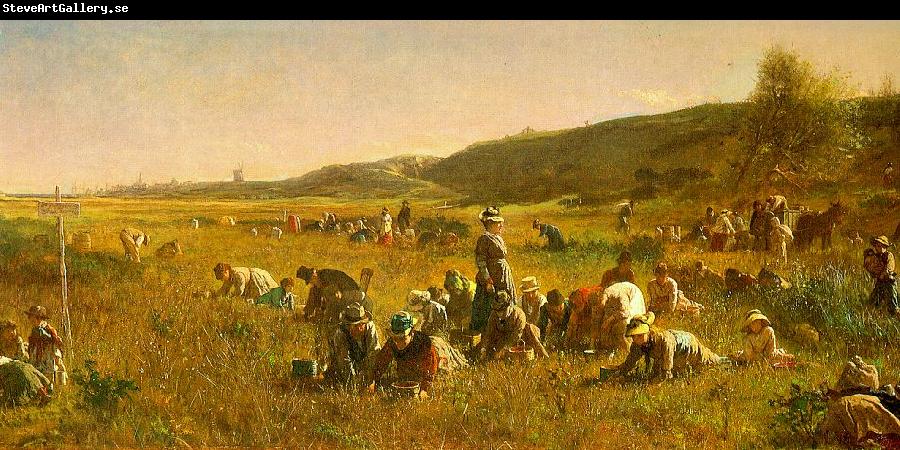 Jonathan Eastman Johnson The Cranberry Harvest on the Island of Nantucket